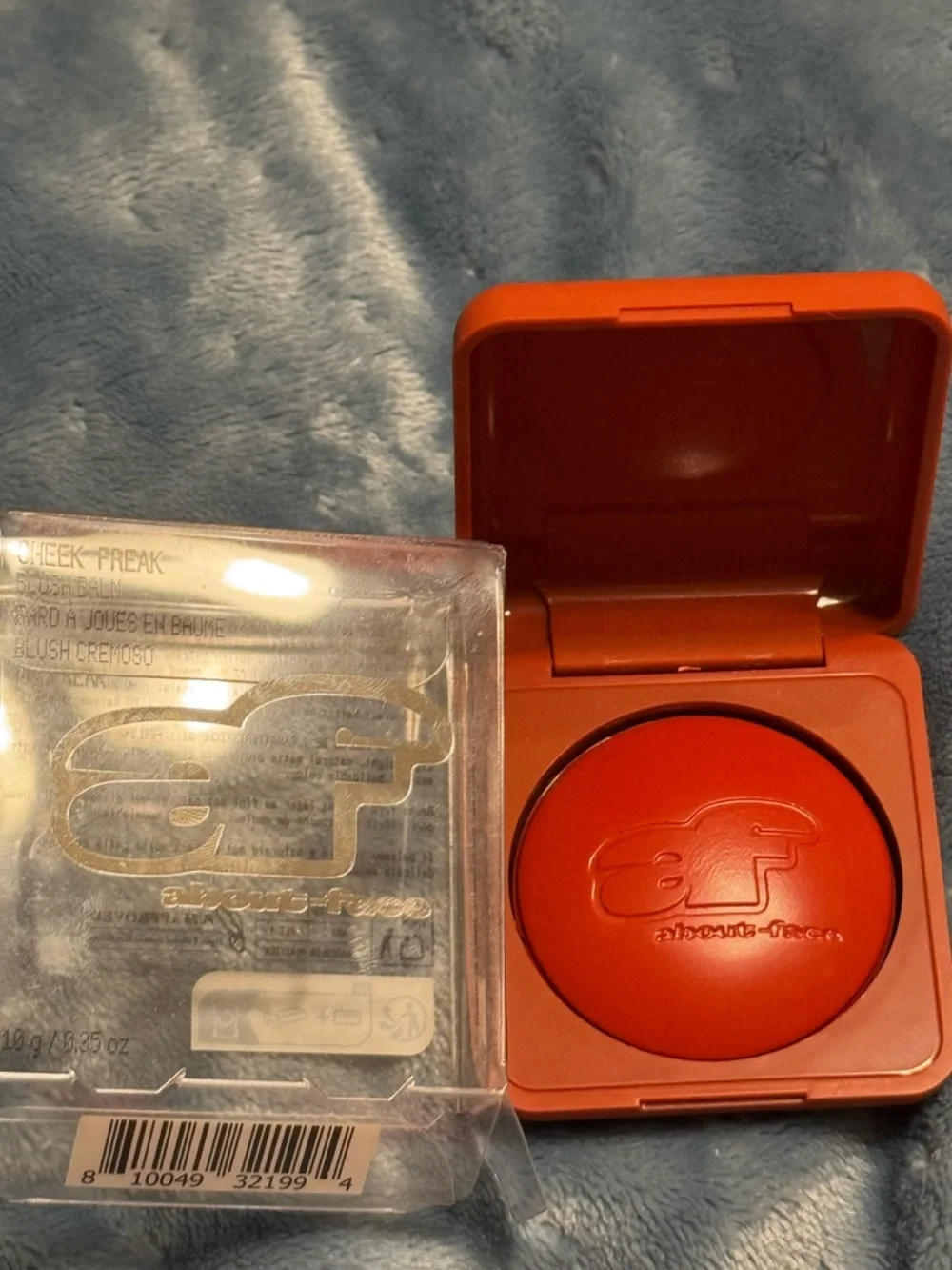 About-Face‎ Cheek-Peak Cream Blush — Bright Orange